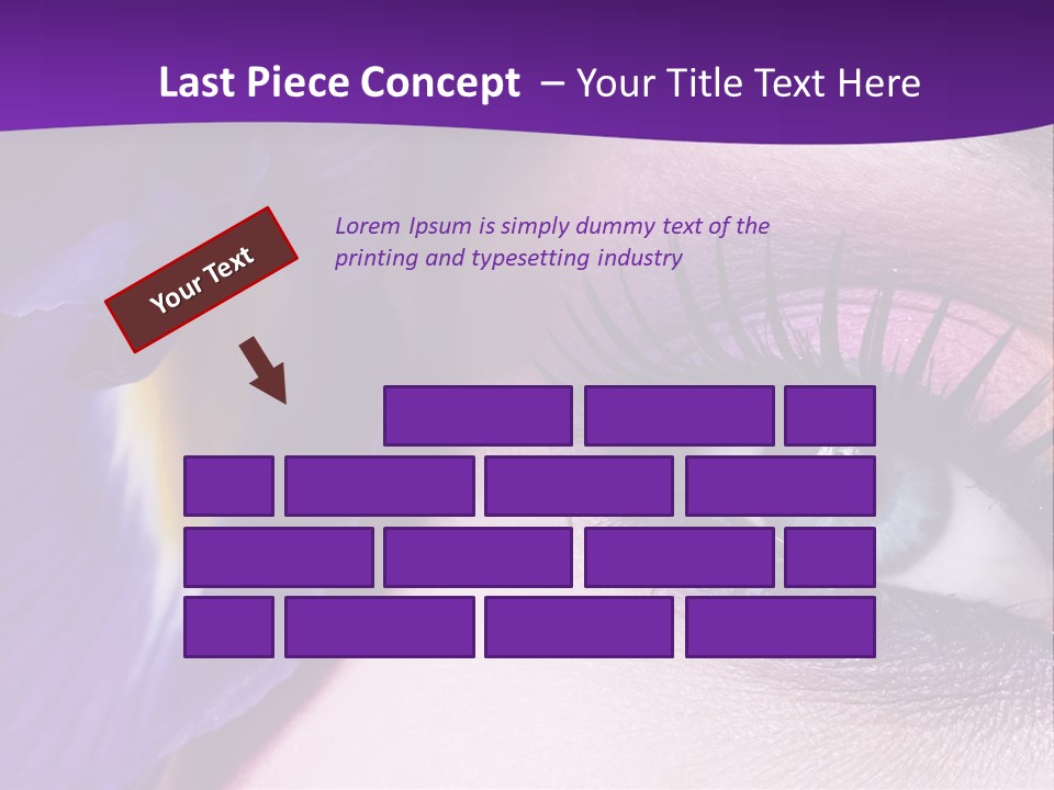 Face Woman Fashion PowerPoint Template