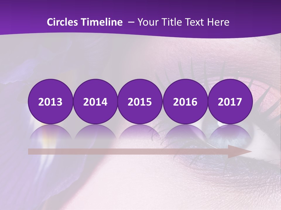 Face Woman Fashion PowerPoint Template