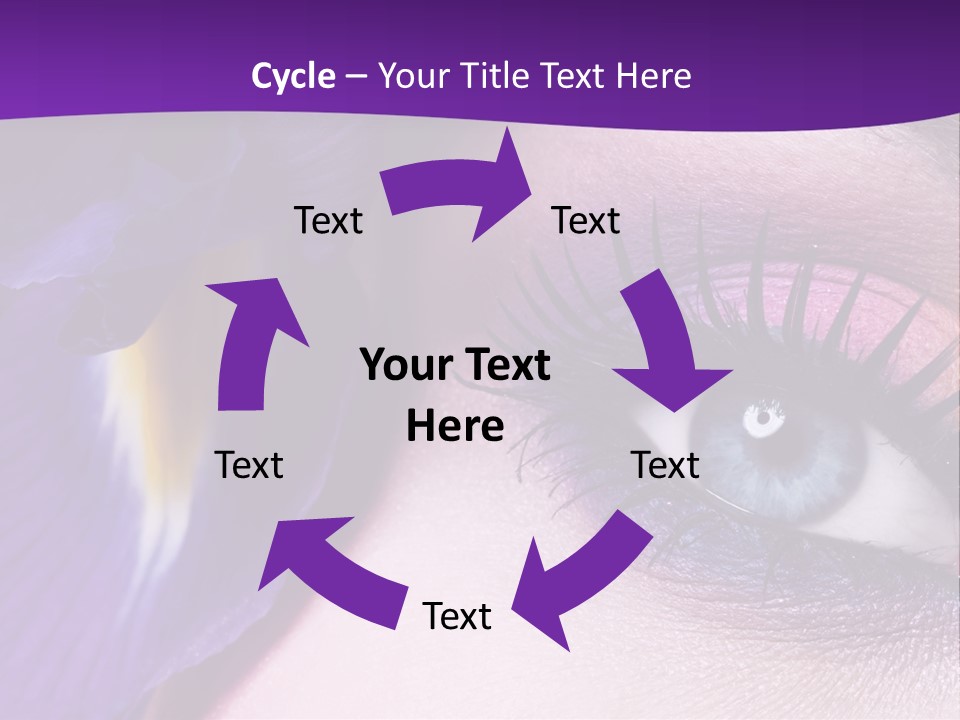 Face Woman Fashion PowerPoint Template