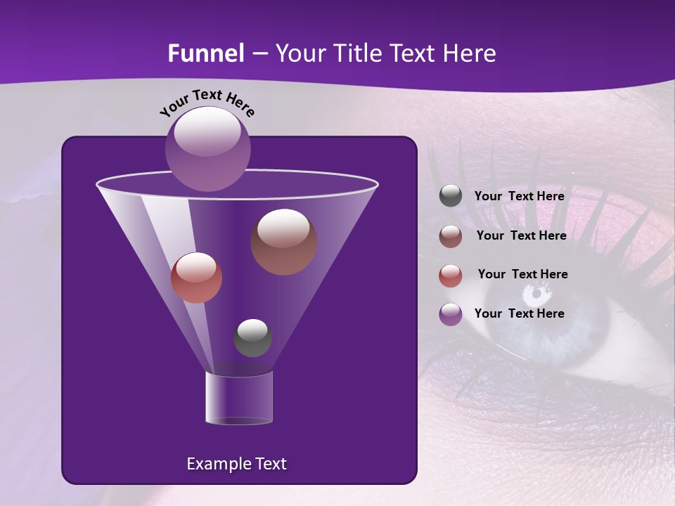 Face Woman Fashion PowerPoint Template