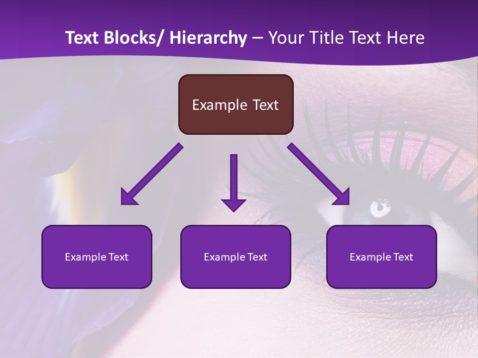 Face Woman Fashion PowerPoint Template