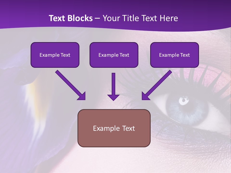 Face Woman Fashion PowerPoint Template