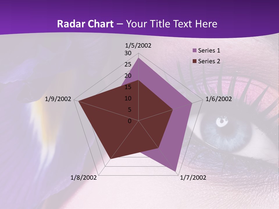 Face Woman Fashion PowerPoint Template