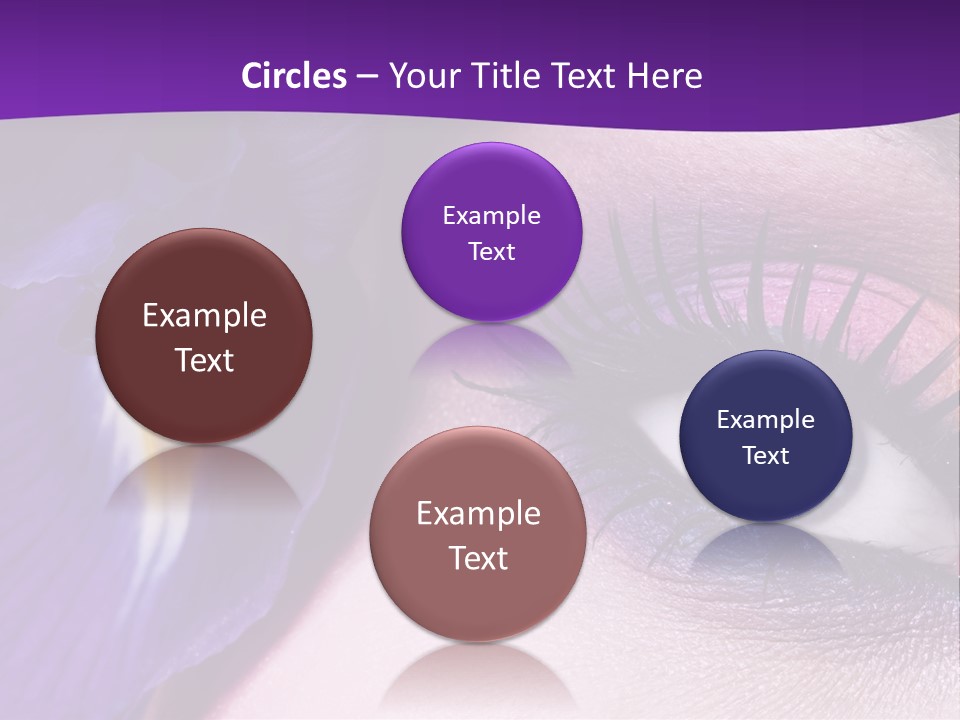 Face Woman Fashion PowerPoint Template