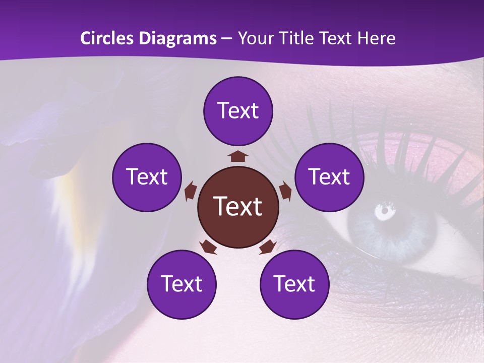 Face Woman Fashion PowerPoint Template