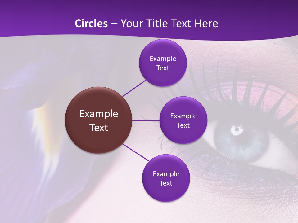 Face Woman Fashion PowerPoint Template