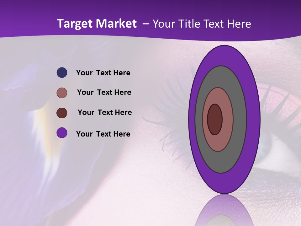 Face Woman Fashion PowerPoint Template