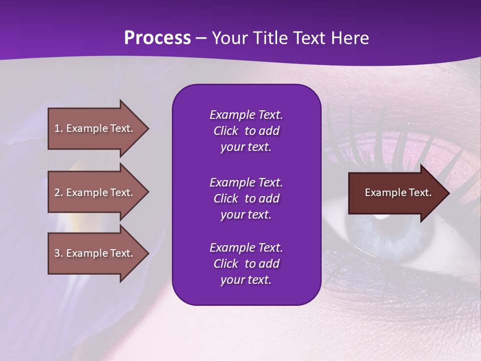 Face Woman Fashion PowerPoint Template