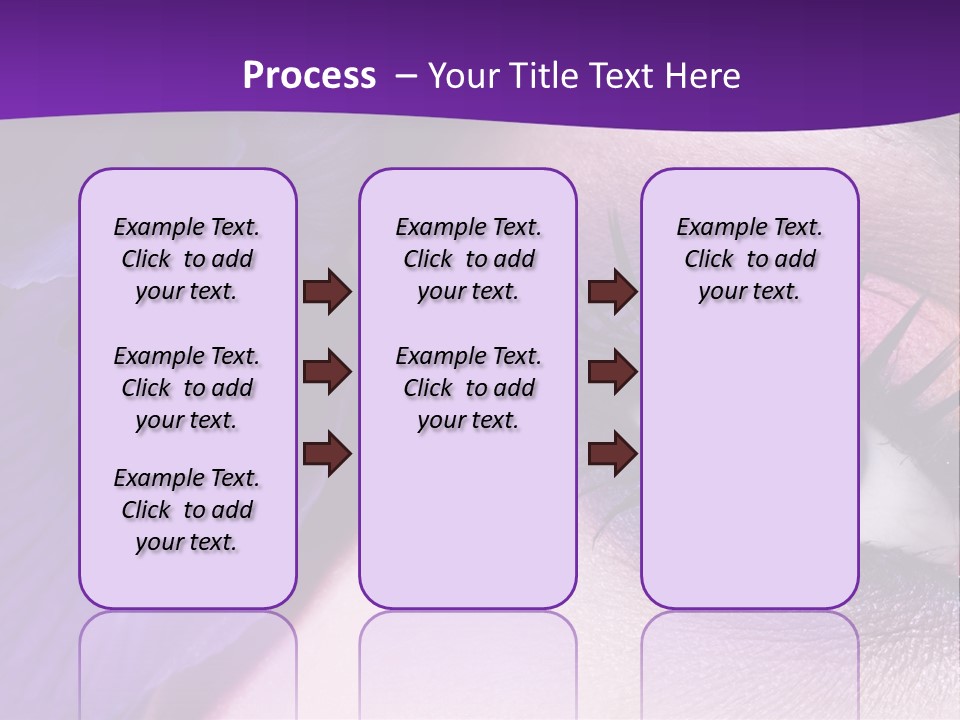 Face Woman Fashion PowerPoint Template