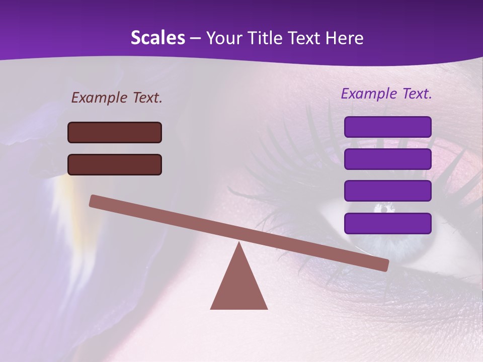 Face Woman Fashion PowerPoint Template