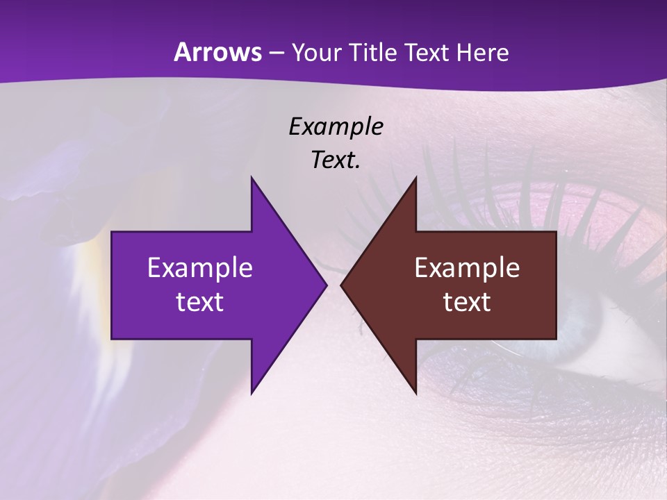 Face Woman Fashion PowerPoint Template