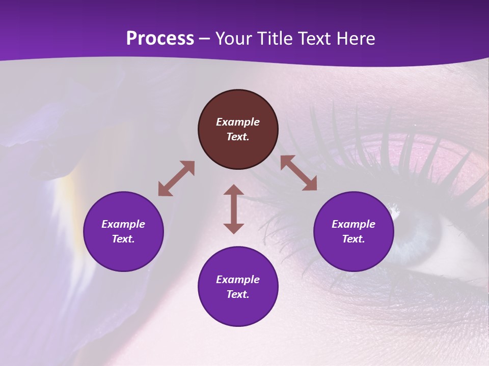 Face Woman Fashion PowerPoint Template