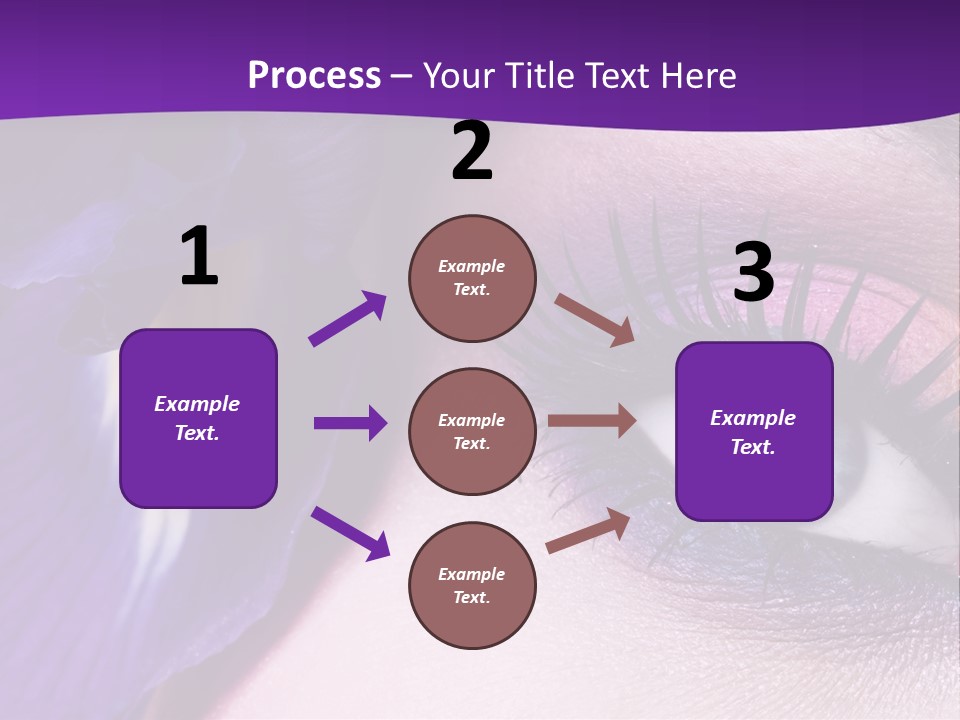 Face Woman Fashion PowerPoint Template