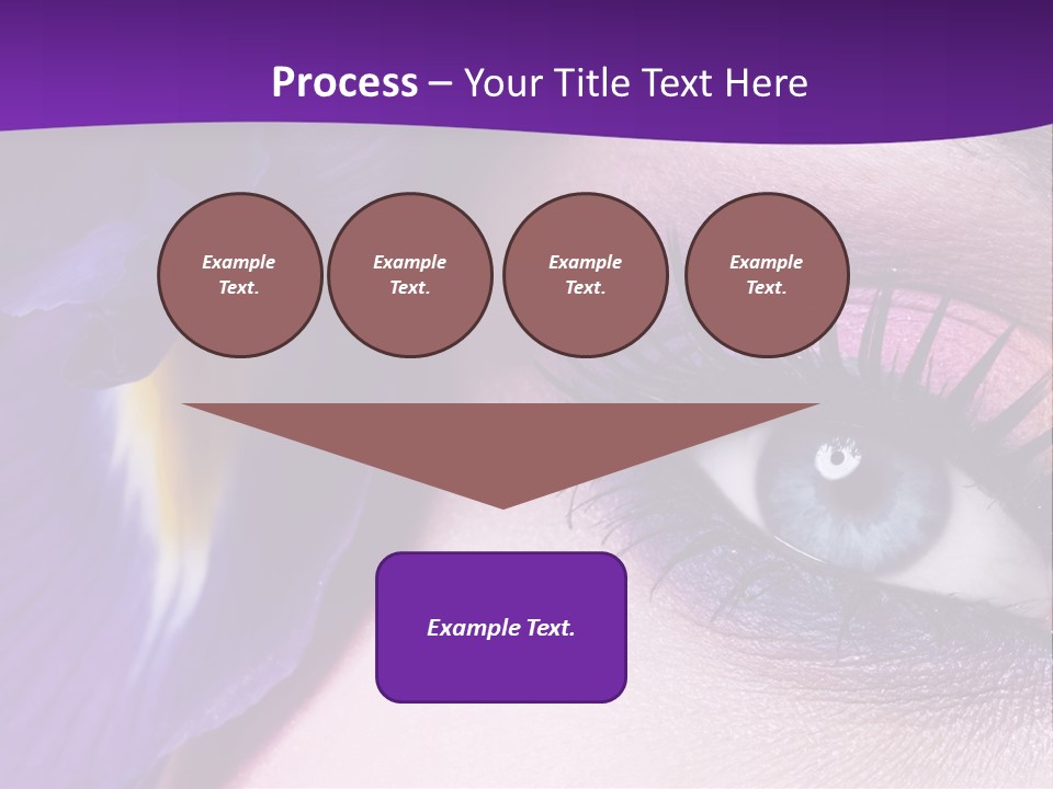 Face Woman Fashion PowerPoint Template