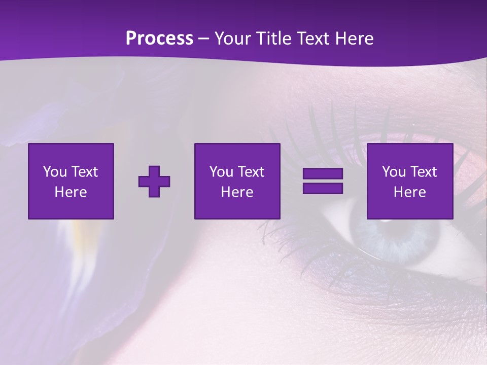 Face Woman Fashion PowerPoint Template