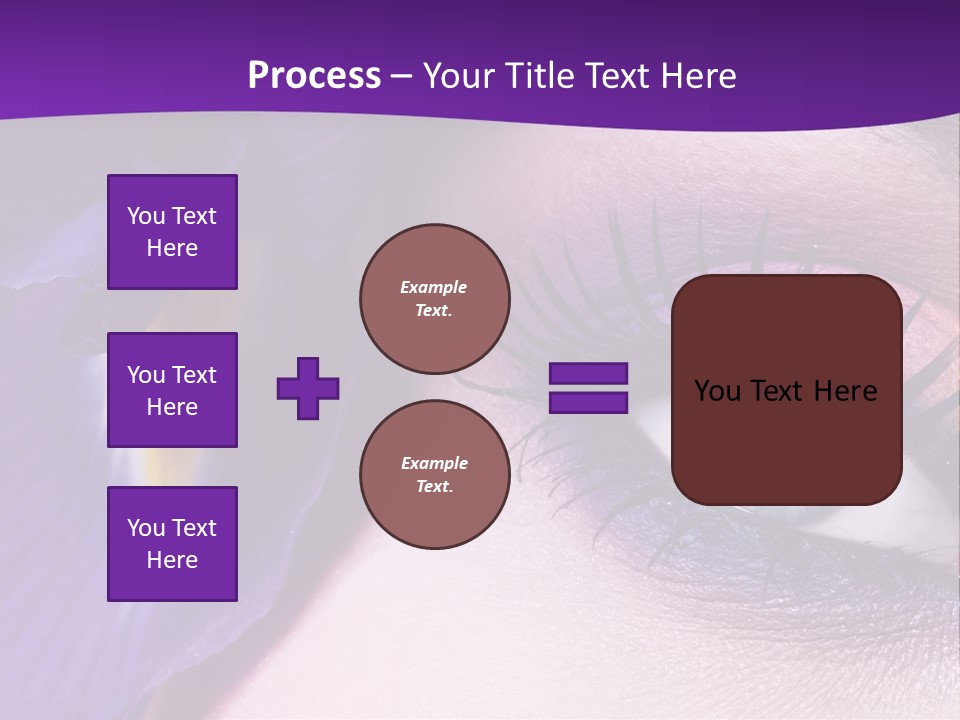 Face Woman Fashion PowerPoint Template