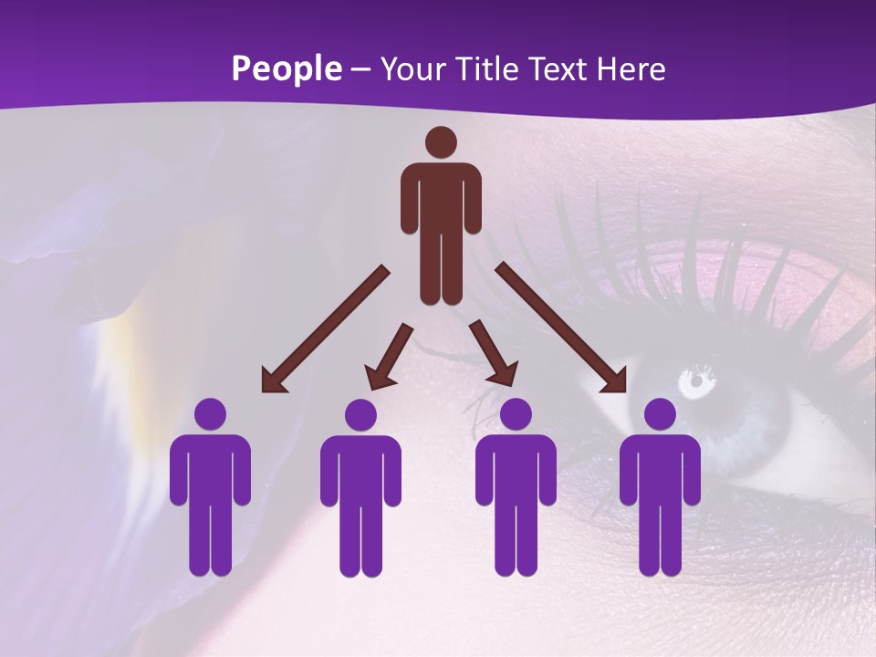 Face Woman Fashion PowerPoint Template