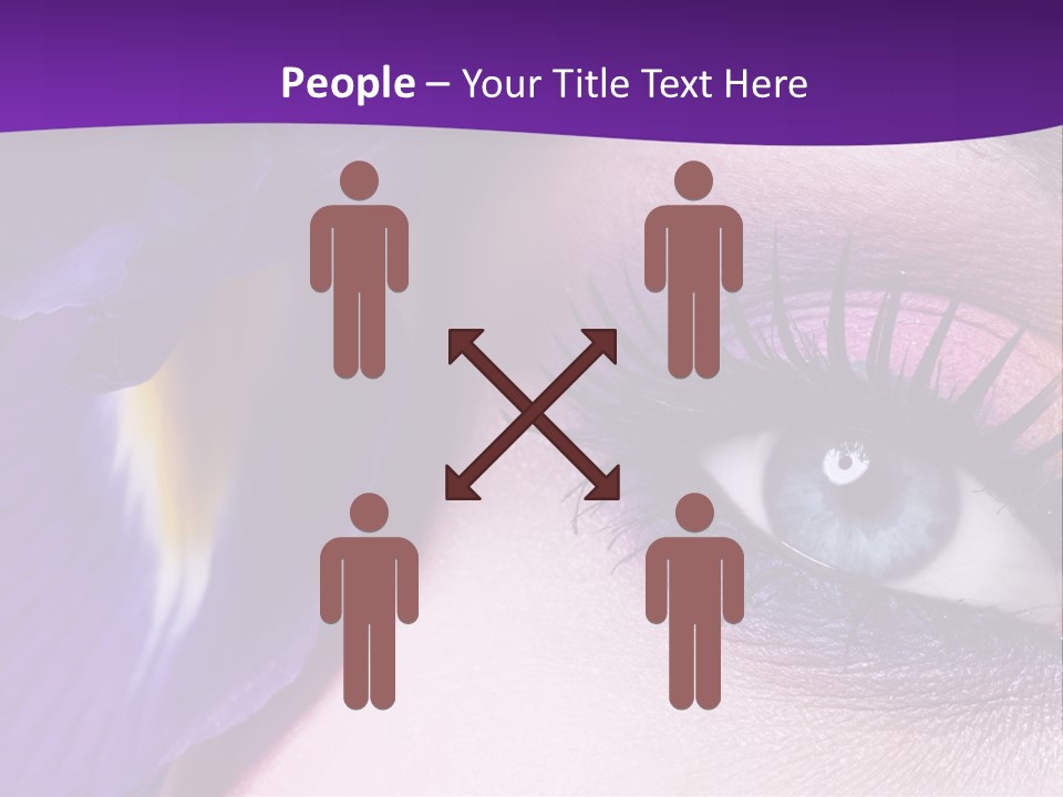 Face Woman Fashion PowerPoint Template