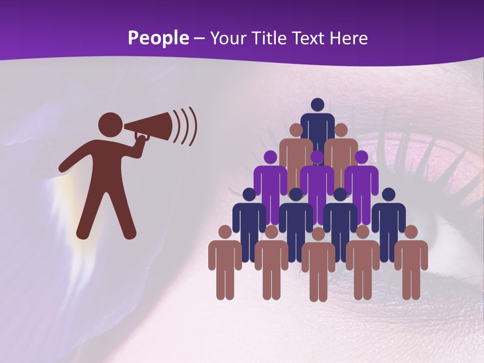 Face Woman Fashion PowerPoint Template