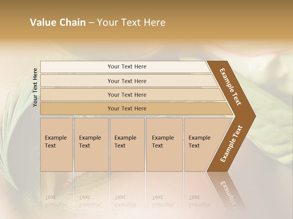 Eyeshadow Woman Close Up PowerPoint Template