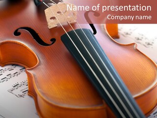 Page Music Correct PowerPoint Template