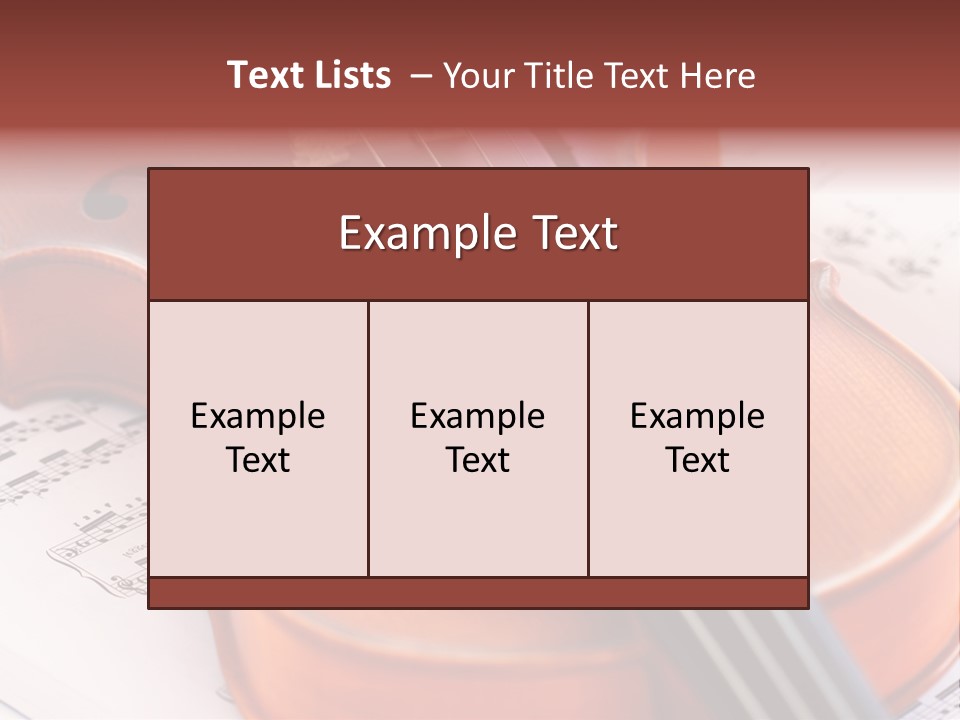 Page Music Correct PowerPoint Template