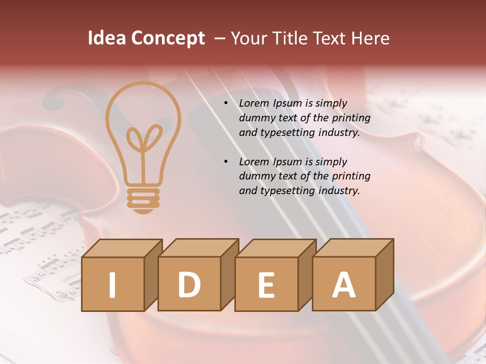 Page Music Correct PowerPoint Template