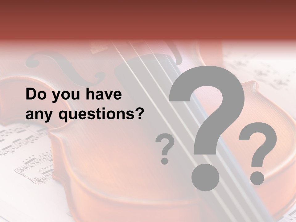 Page Music Correct PowerPoint Template