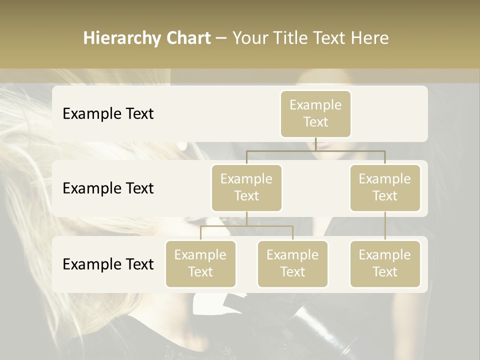 Adult Lady Customer PowerPoint Template