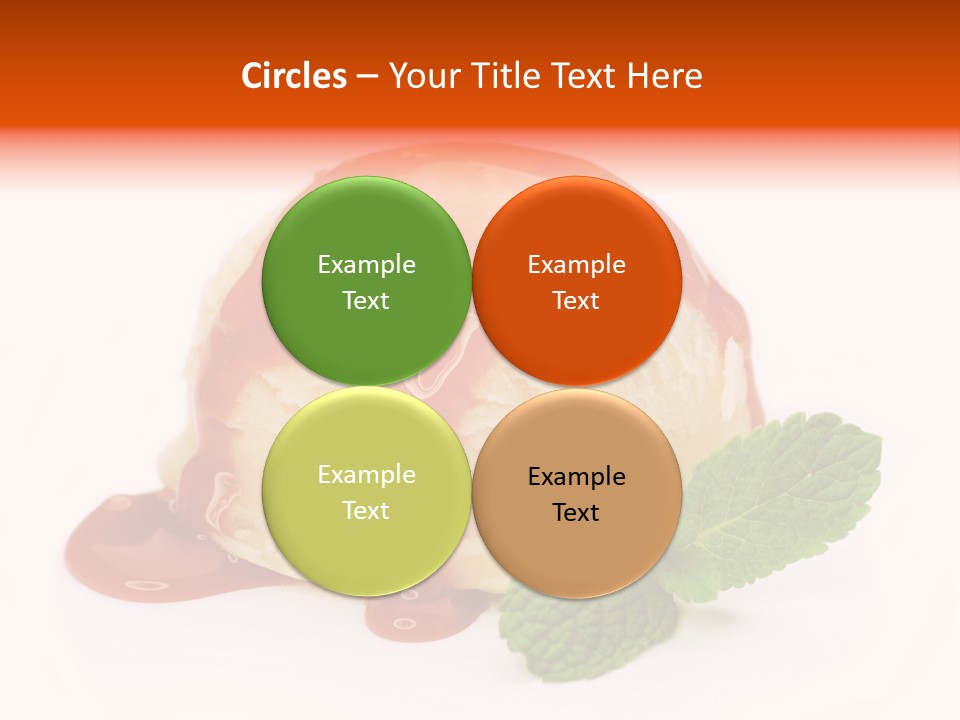 Sphere Delicious Vanilla PowerPoint Template