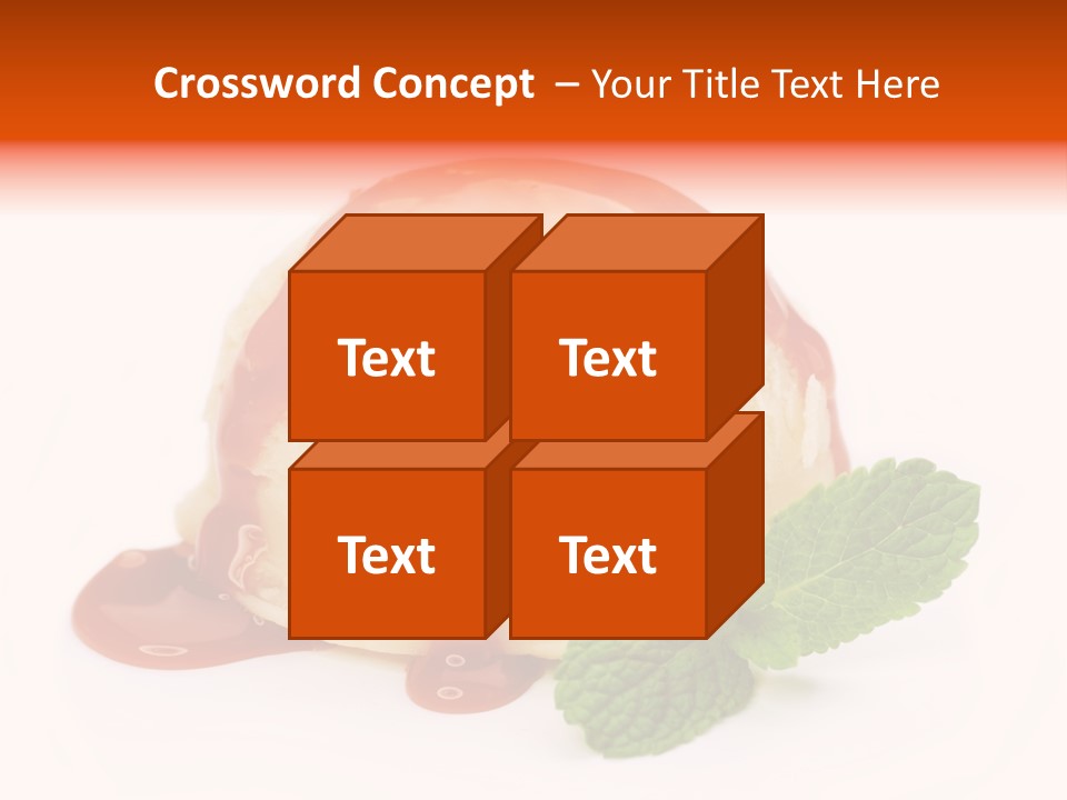 Sphere Delicious Vanilla PowerPoint Template