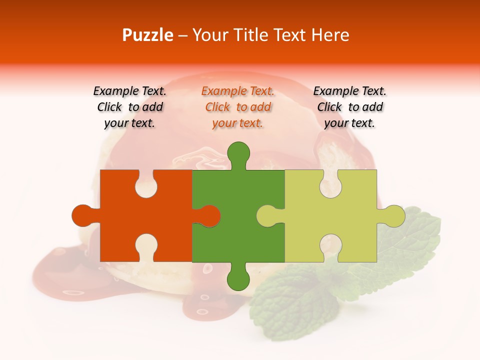 Sphere Delicious Vanilla PowerPoint Template