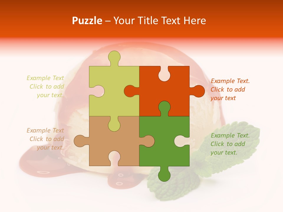 Sphere Delicious Vanilla PowerPoint Template