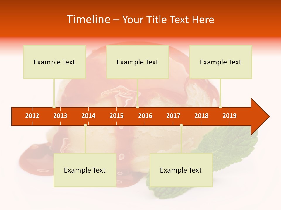 Sphere Delicious Vanilla PowerPoint Template