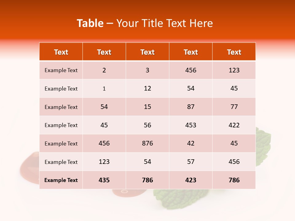 Sphere Delicious Vanilla PowerPoint Template