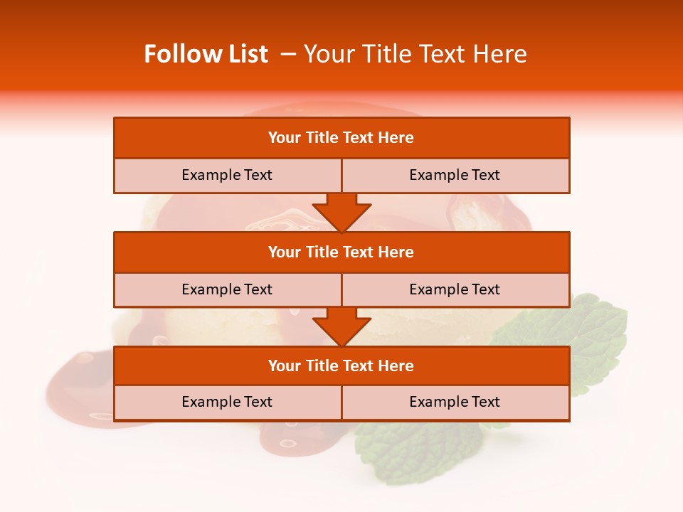 Sphere Delicious Vanilla PowerPoint Template