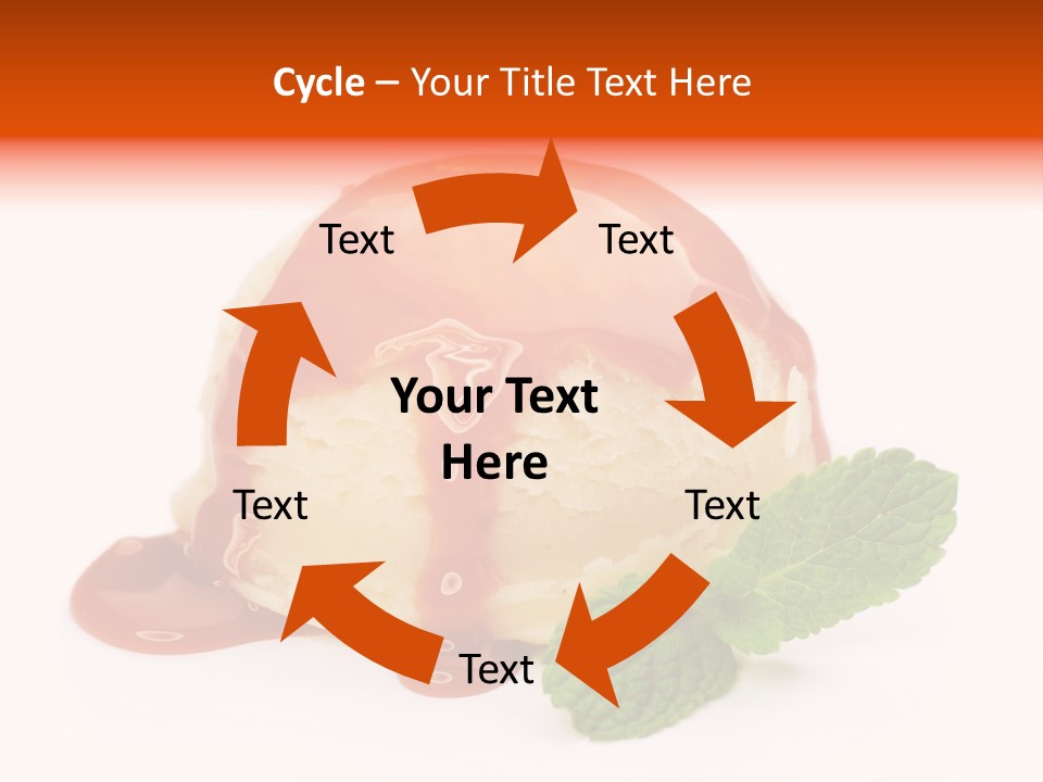 Sphere Delicious Vanilla PowerPoint Template