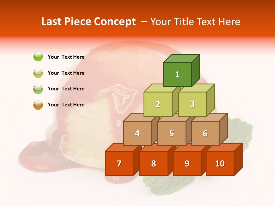 Sphere Delicious Vanilla PowerPoint Template