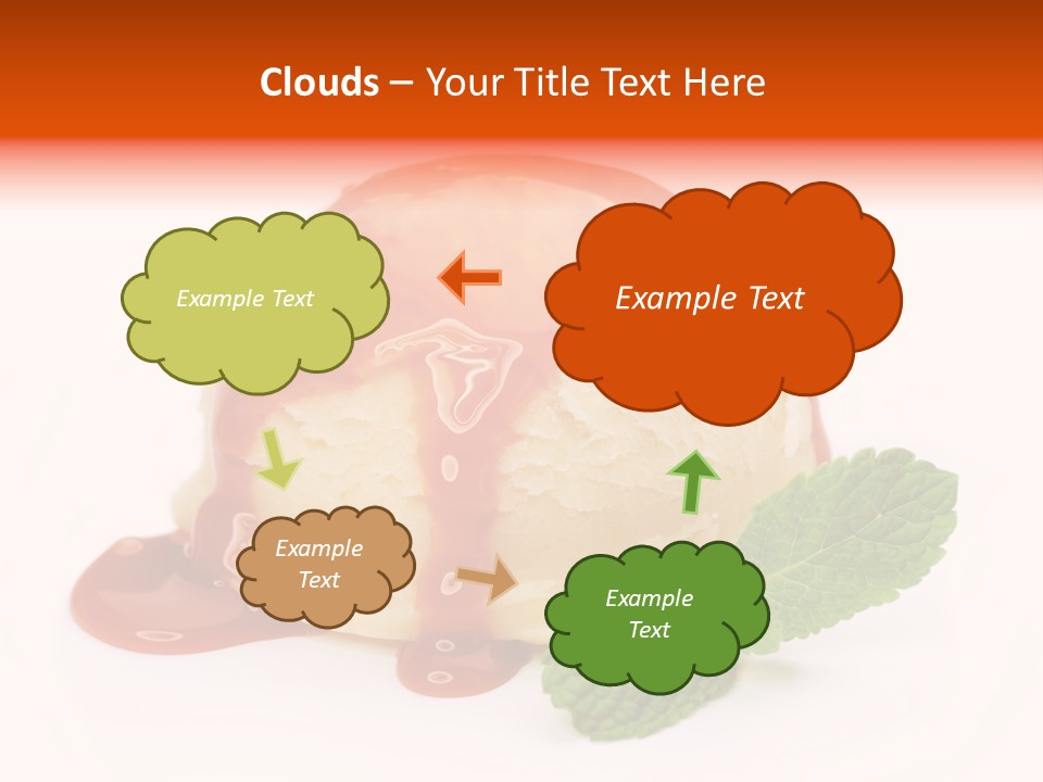 Sphere Delicious Vanilla PowerPoint Template