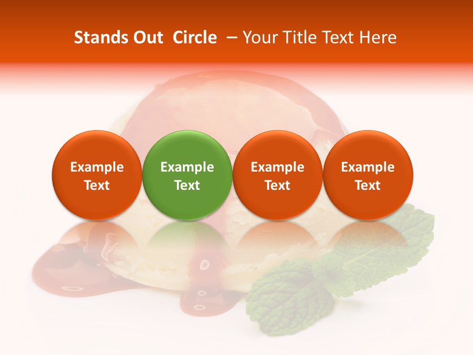 Sphere Delicious Vanilla PowerPoint Template