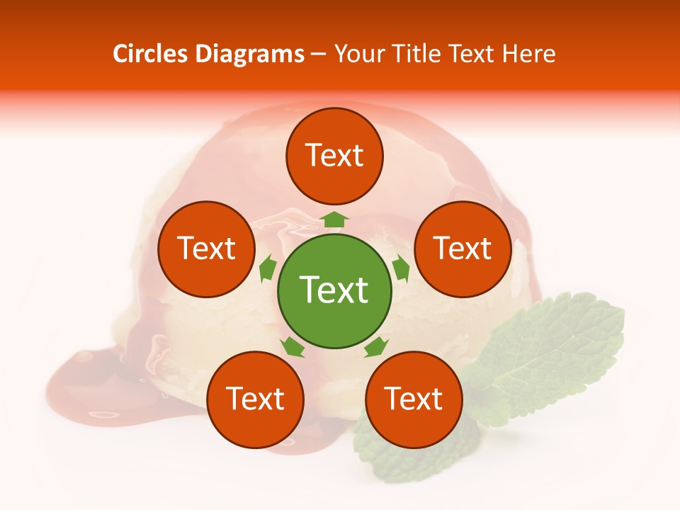 Sphere Delicious Vanilla PowerPoint Template