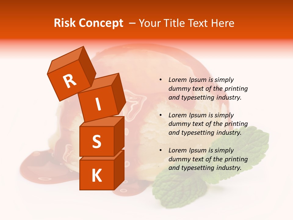 Sphere Delicious Vanilla PowerPoint Template