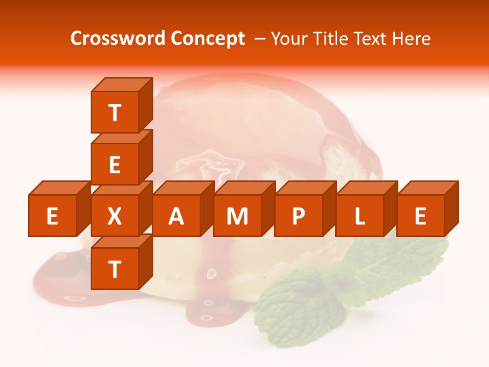 Sphere Delicious Vanilla PowerPoint Template