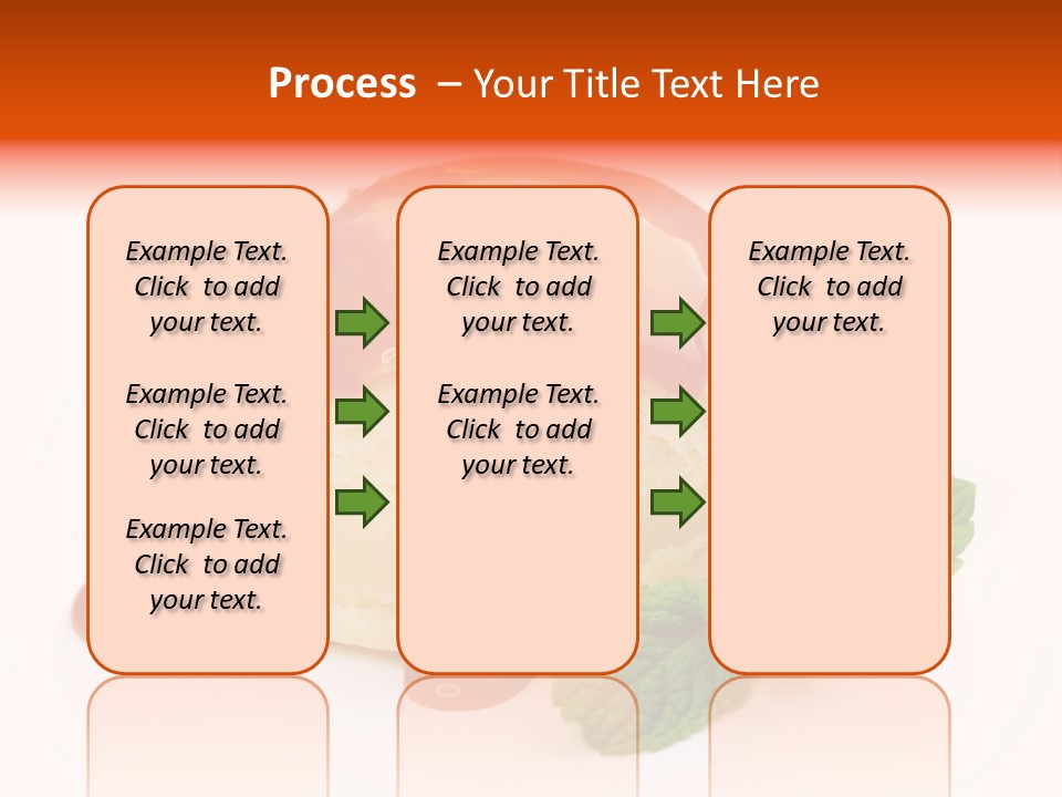 Sphere Delicious Vanilla PowerPoint Template