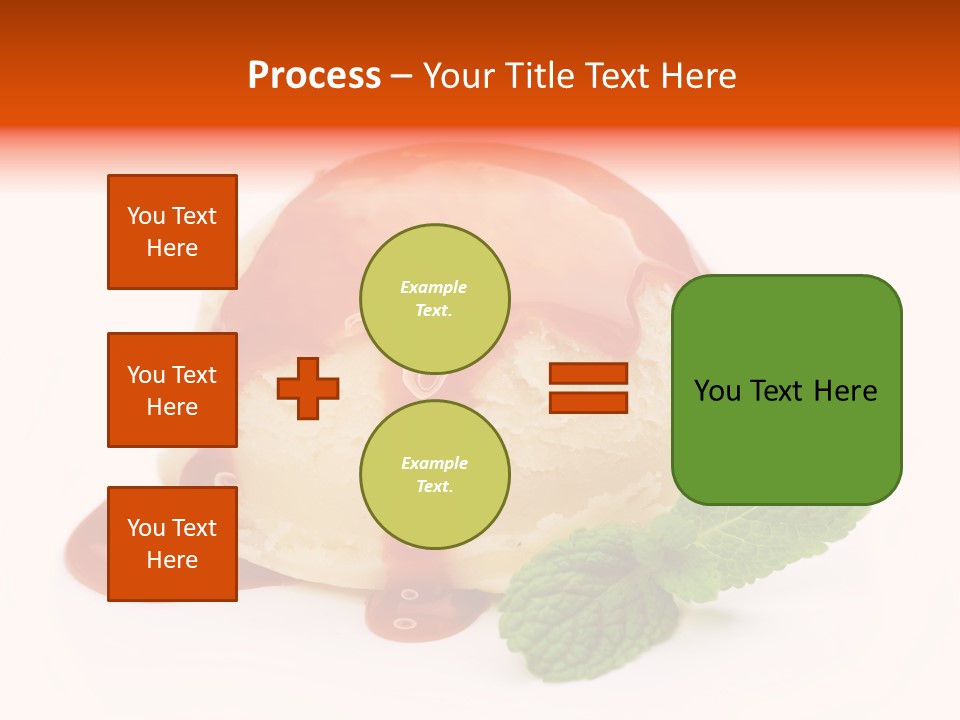 Sphere Delicious Vanilla PowerPoint Template