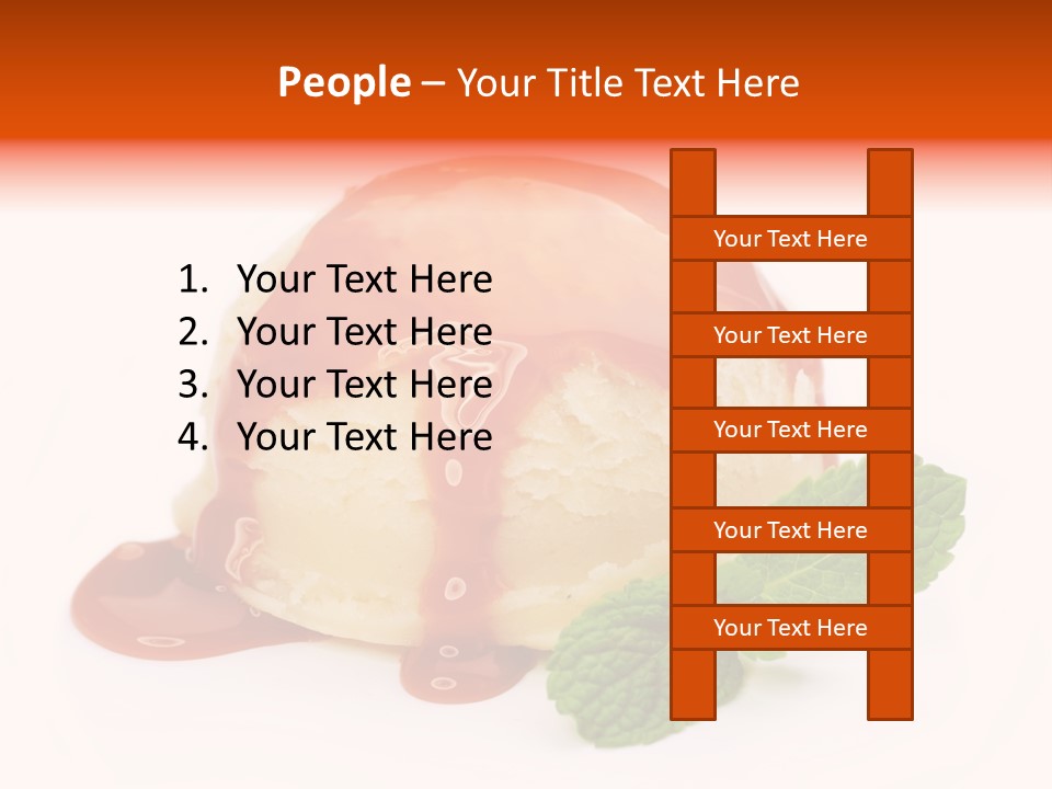 Sphere Delicious Vanilla PowerPoint Template