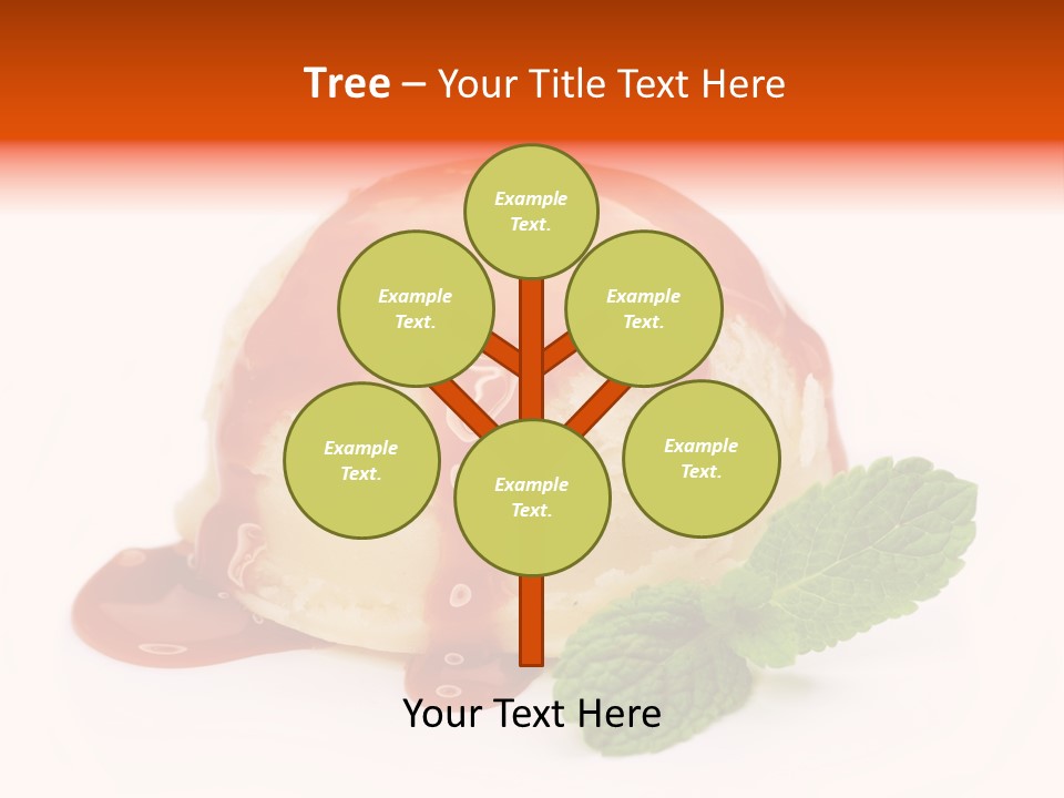 Sphere Delicious Vanilla PowerPoint Template