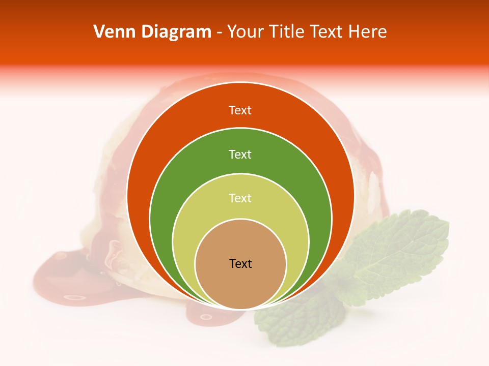 Sphere Delicious Vanilla PowerPoint Template