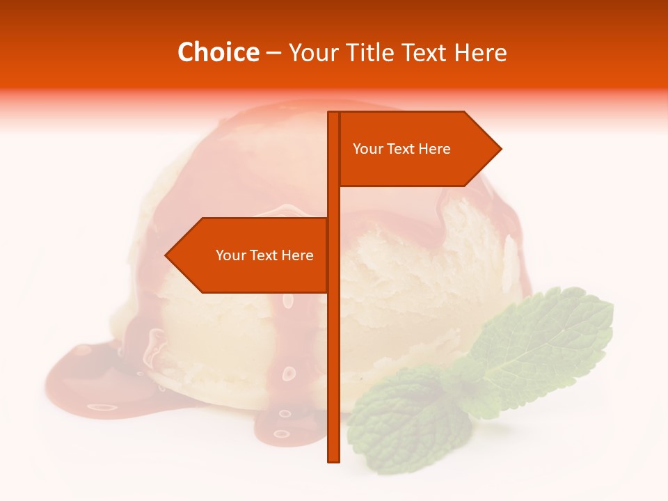 Sphere Delicious Vanilla PowerPoint Template