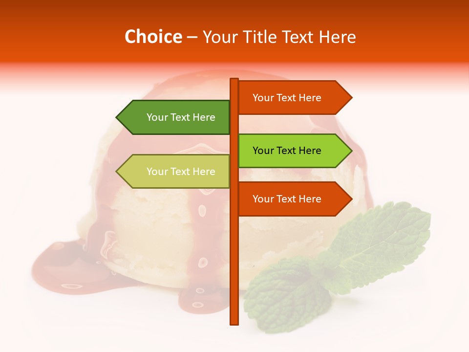 Sphere Delicious Vanilla PowerPoint Template